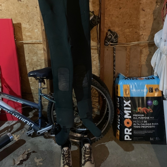 Womens Waders with boots size medium - Picture 2 of 2